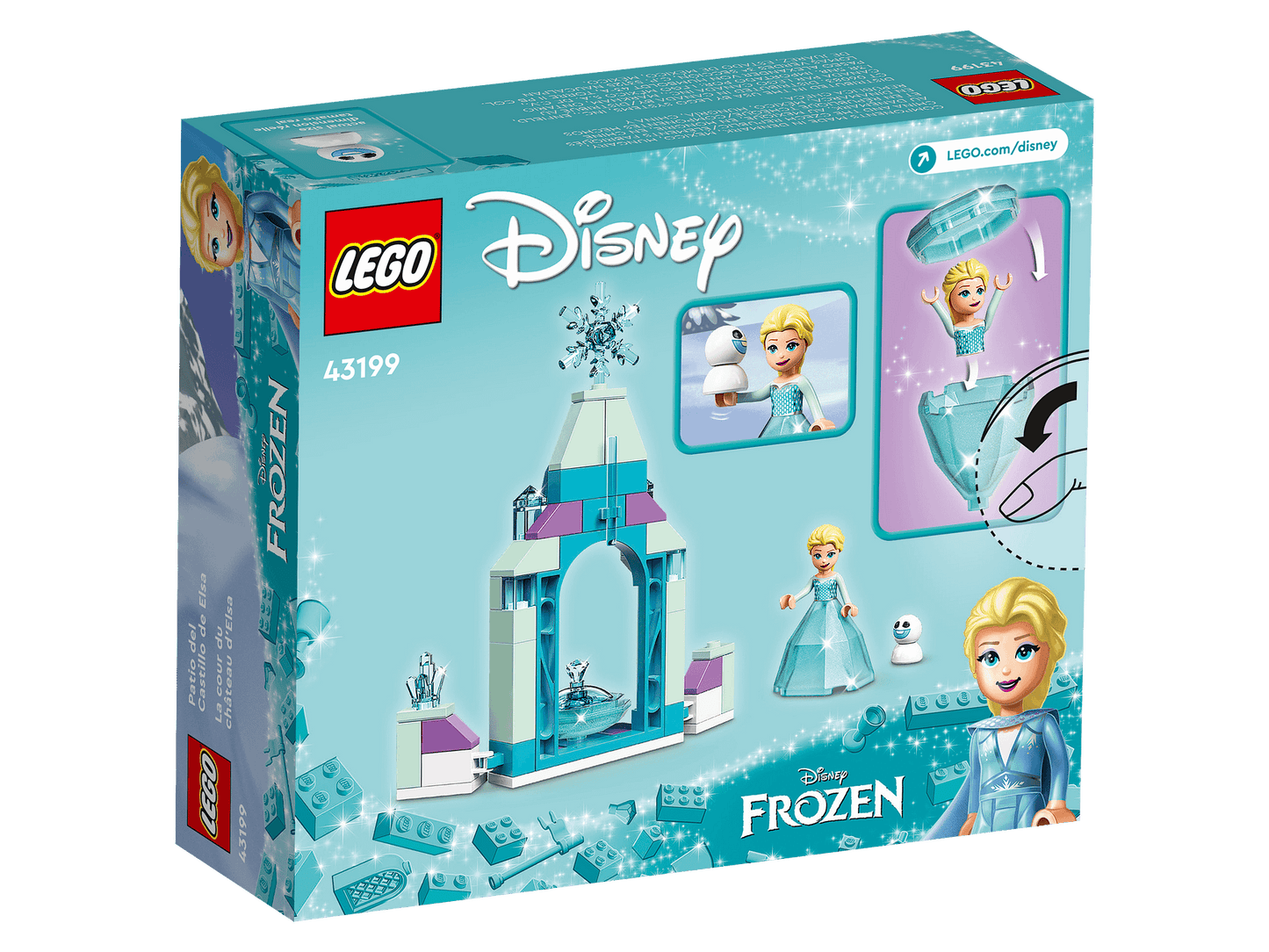 LEGO 43199 Elsa’s Castle Courtyard - Disney Princess
