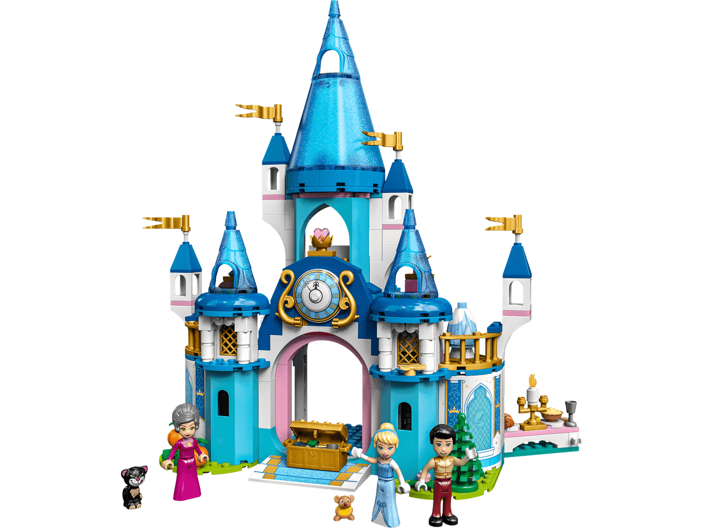 LEGO 43206 Cinderella and Prince Charming's Castle - Disney Princess Frozen
