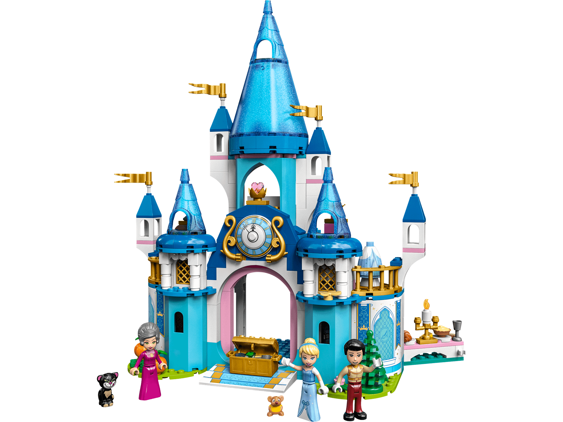 LEGO 43206 Cinderella and Prince Charming's Castle - Disney Princess Frozen
