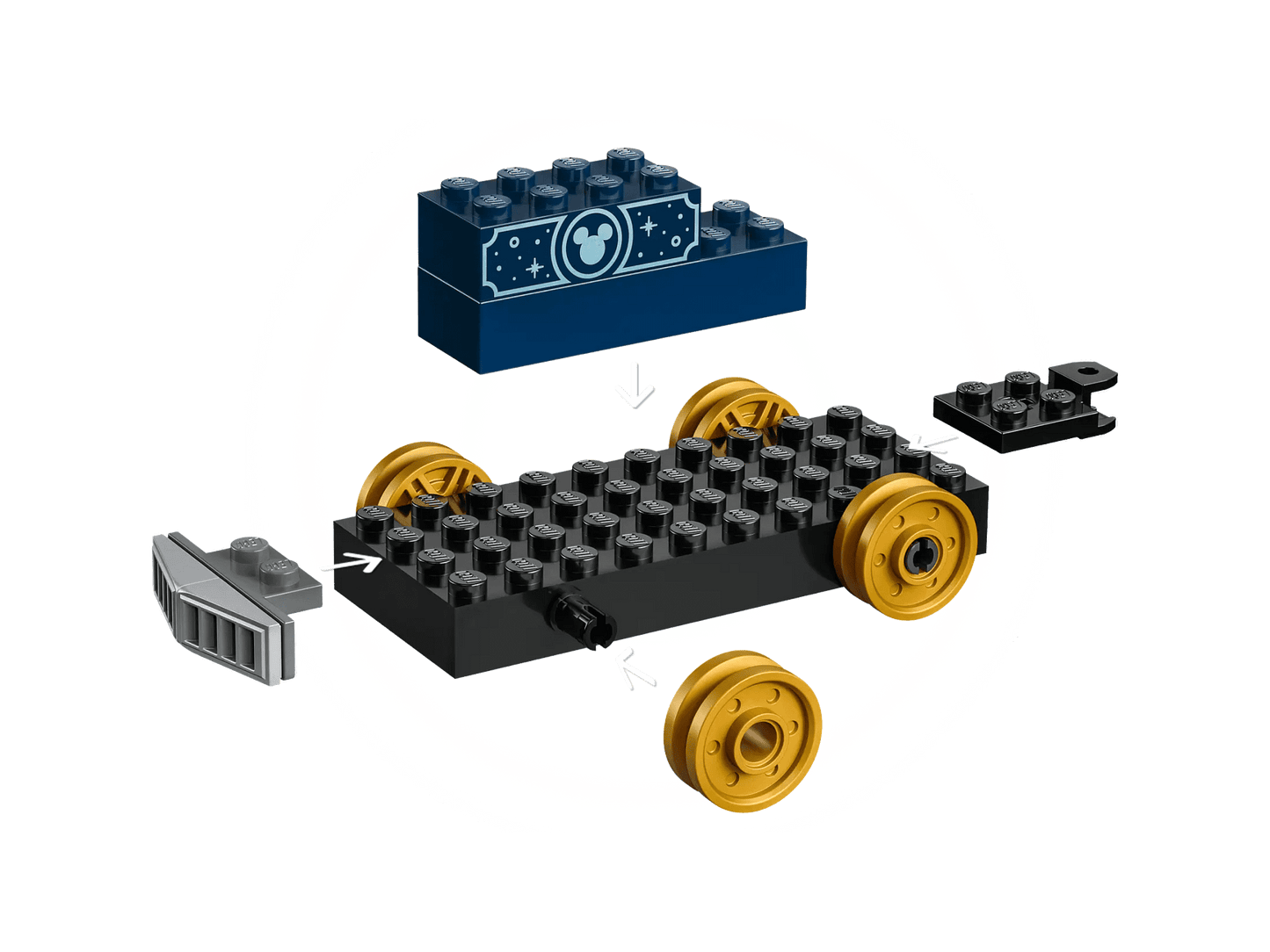 LEGO 43212 Disney Celebration Train - Disney 4+