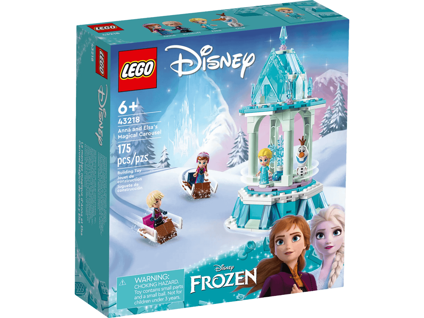 LEGO 43218 Anna and Elsa's Magical Carousel - Disney Princess