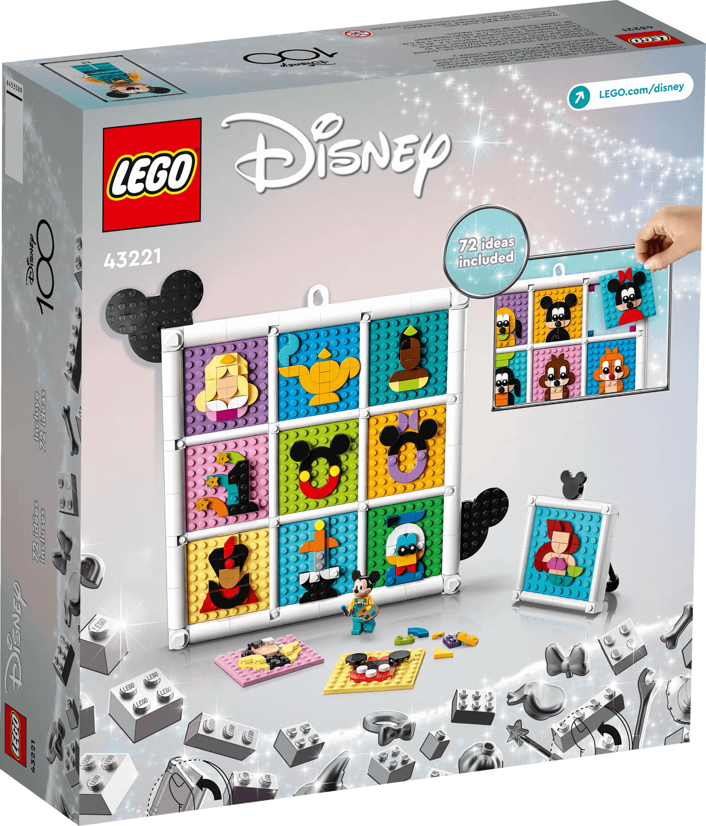 LEGO 43221 100 Years of Disney Animation Icons - Disney