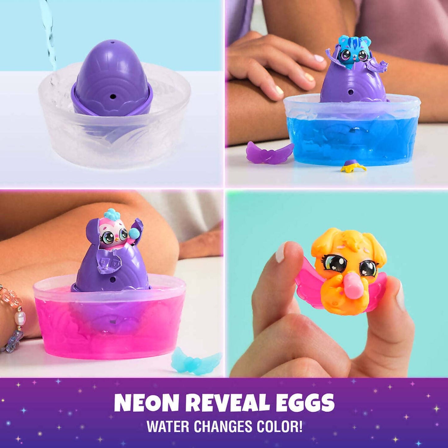 Hatchimals Alive! - Neon Rainbow 1-pack Blind Box