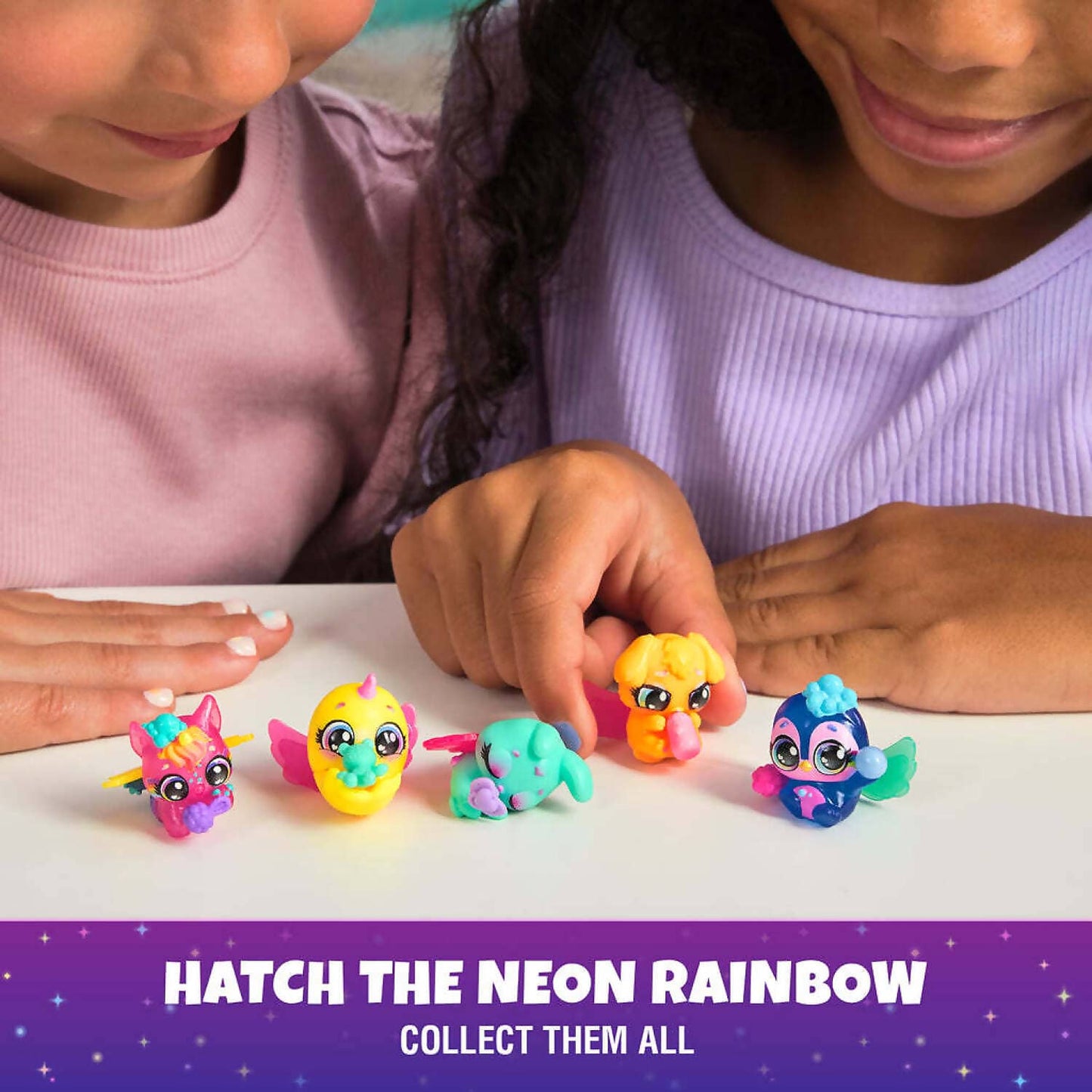 Hatchimals Alive! - Neon Rainbow 1-pack Blind Box