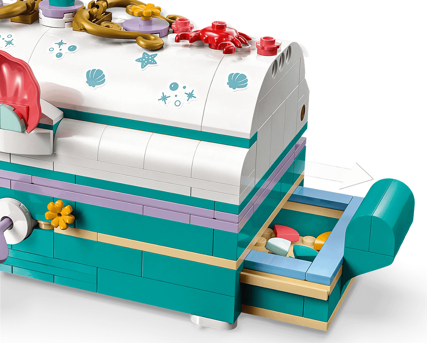 LEGO 43229 Ariel's Treasure Chest - Disney Princess