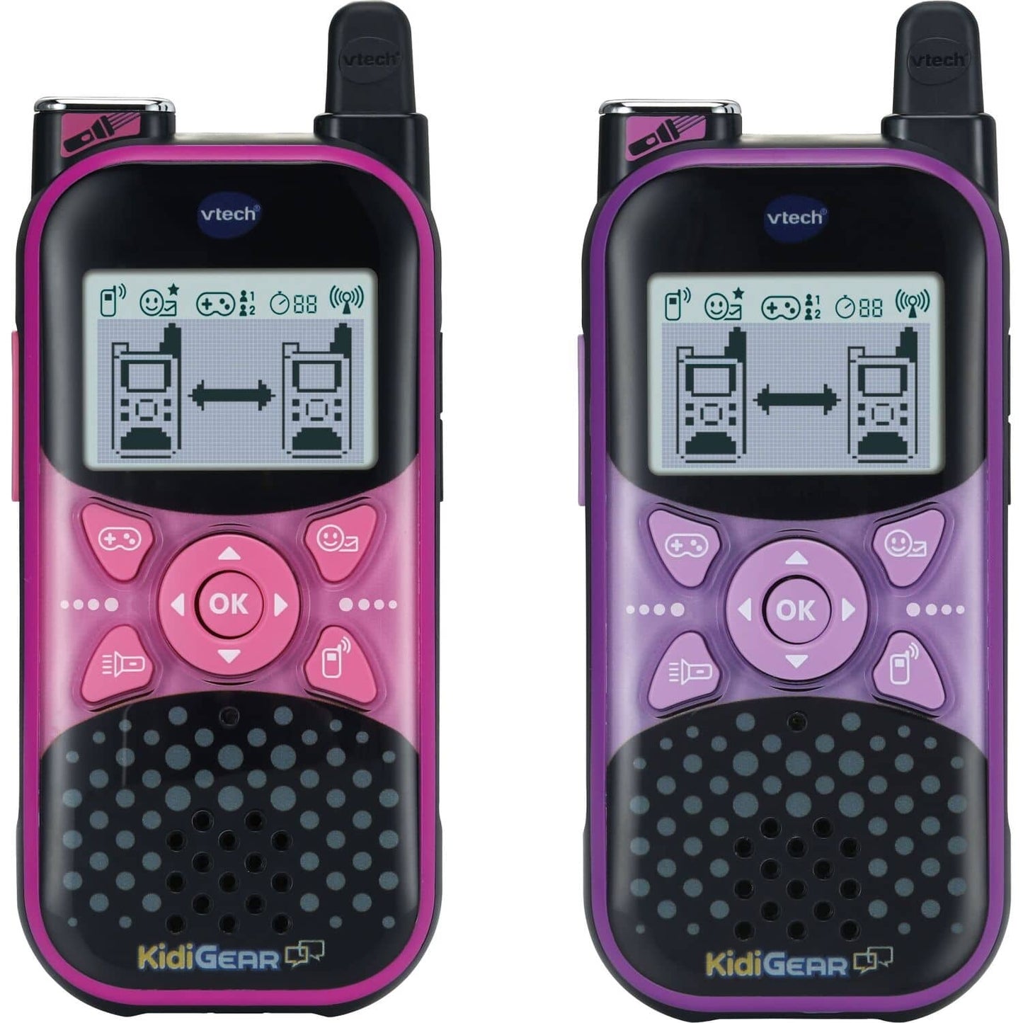 Vtech - Kidigear Walkie Talkies Explorer Pink/purple