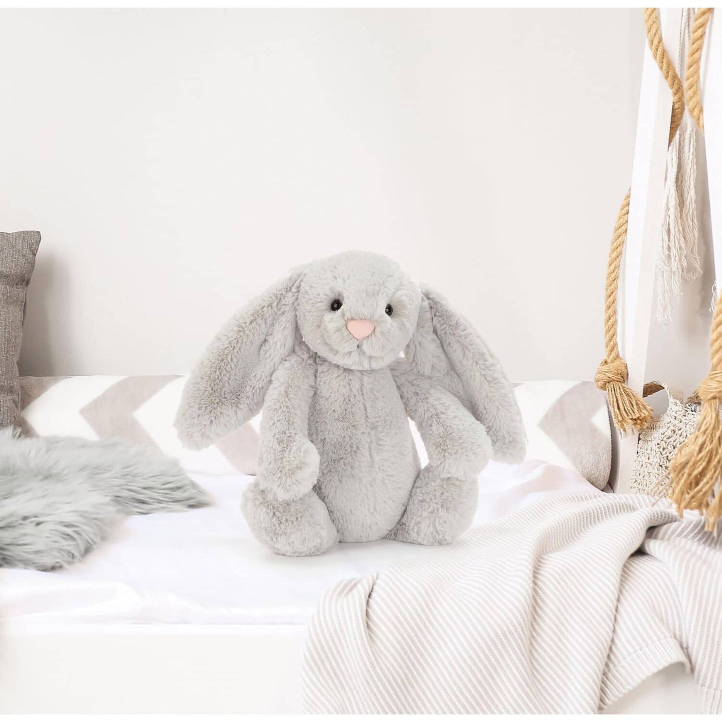Jellycat - Bashful Silver Bunny Medium 31x15x12cm Plush