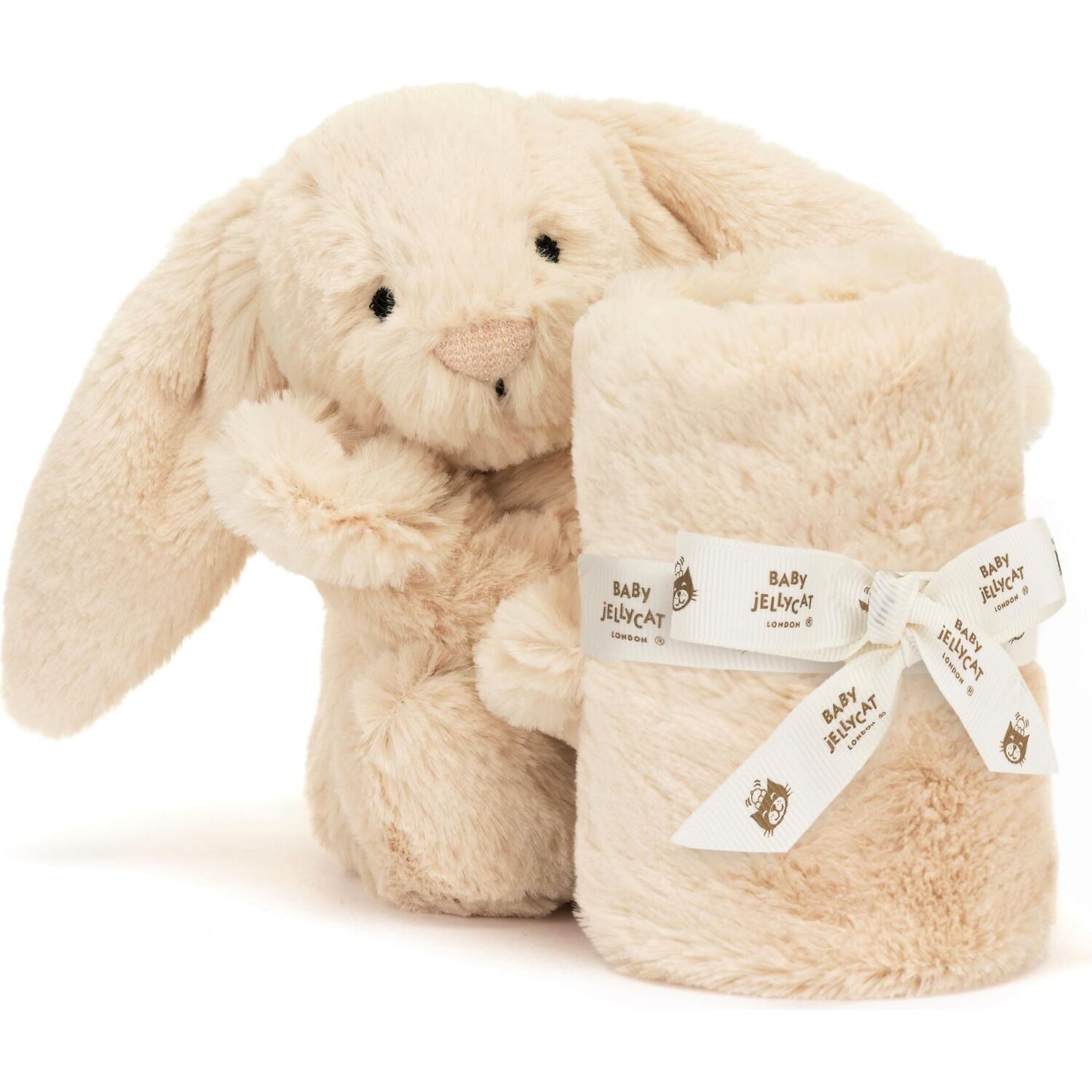 Jellycat - Baby Bashful Luxe Bunny Willow Soother Plush In Gift Box