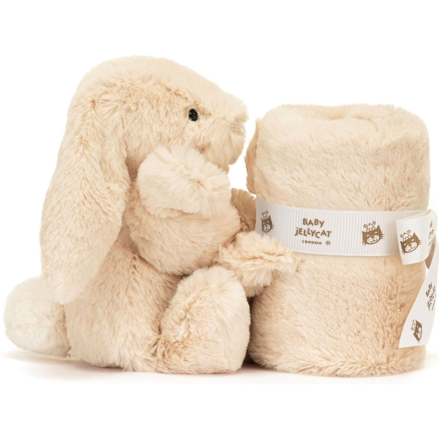 Jellycat - Baby Bashful Luxe Bunny Willow Soother Plush In Gift Box