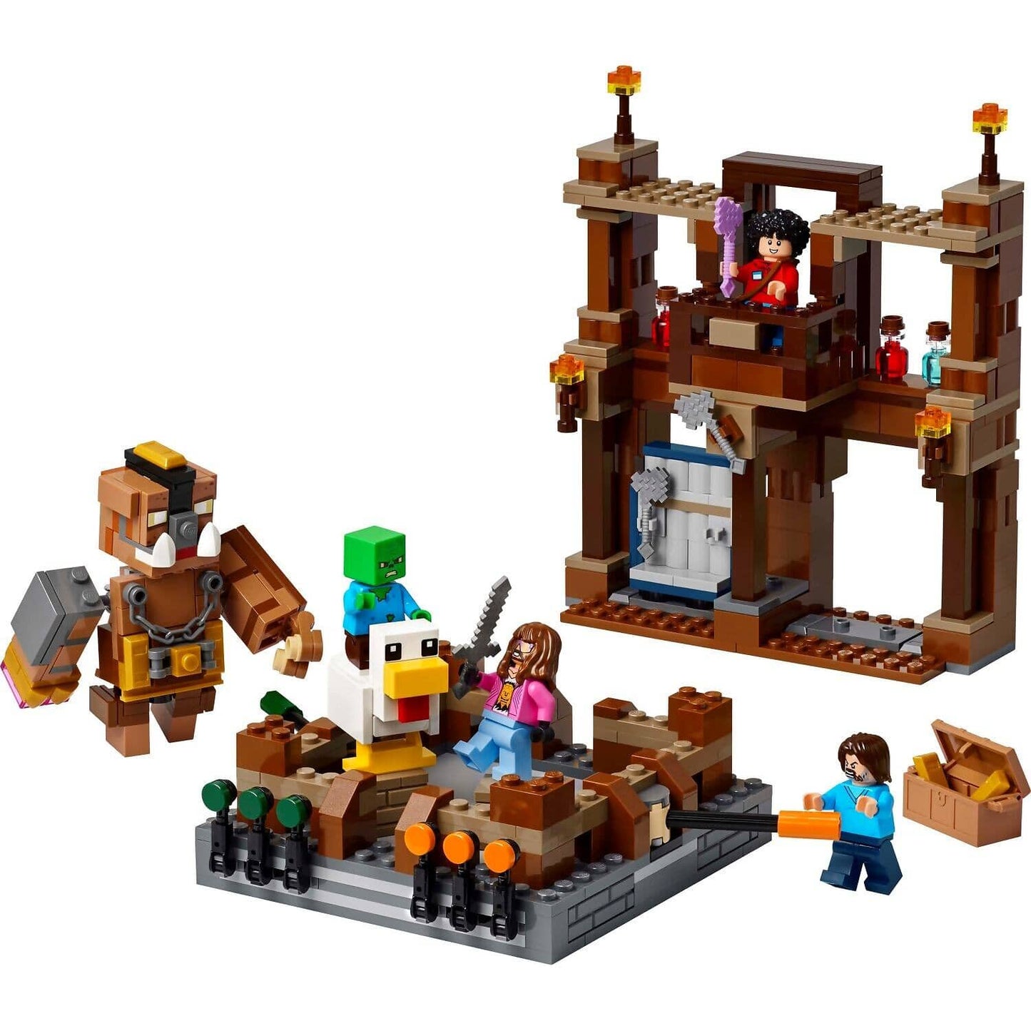 LEGO 21272 Woodland Mansion Fighting Ring - Minecraft