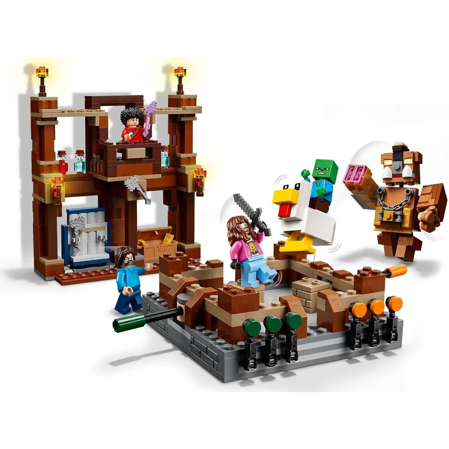 LEGO 21272 Woodland Mansion Fighting Ring - Minecraft