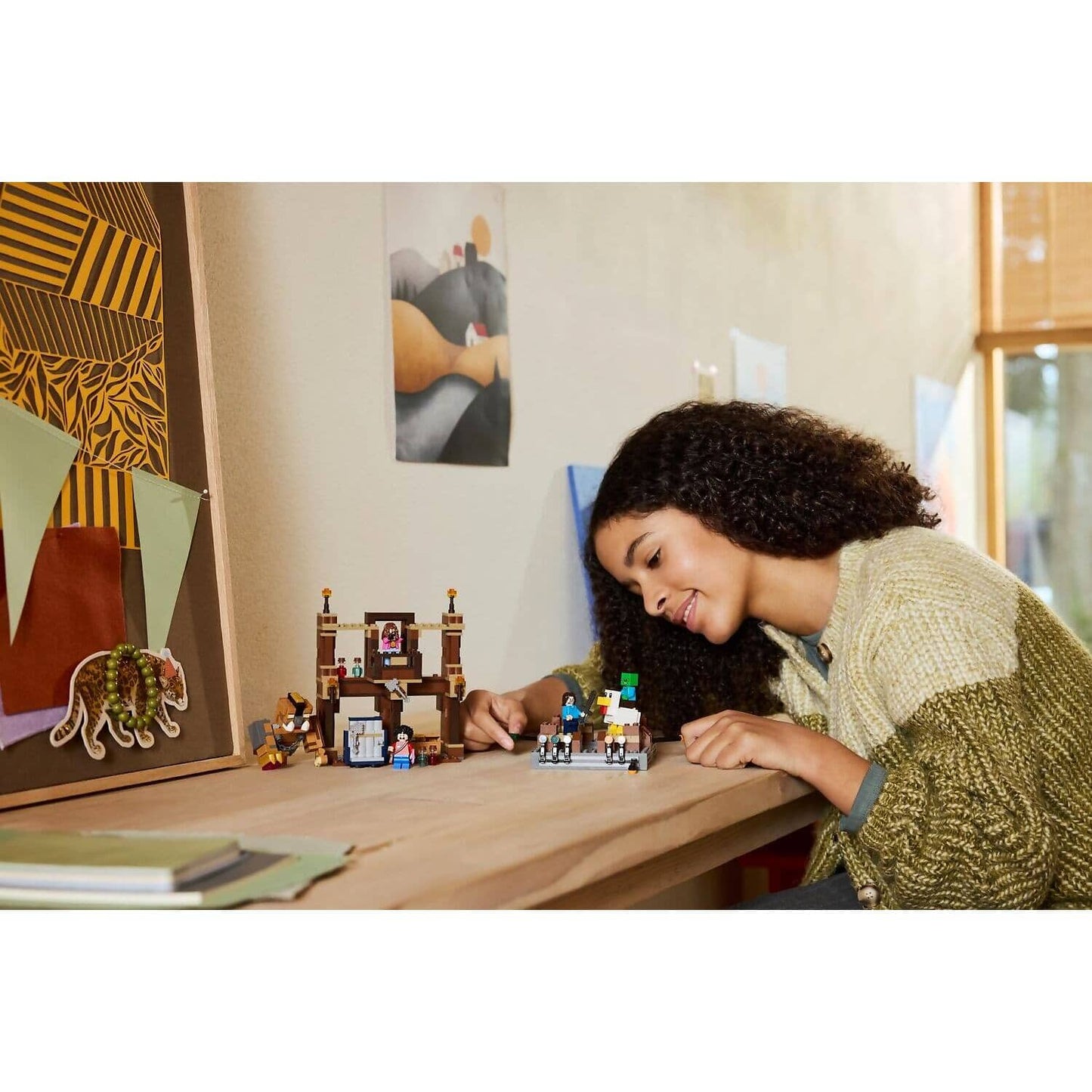 LEGO 21272 Woodland Mansion Fighting Ring - Minecraft