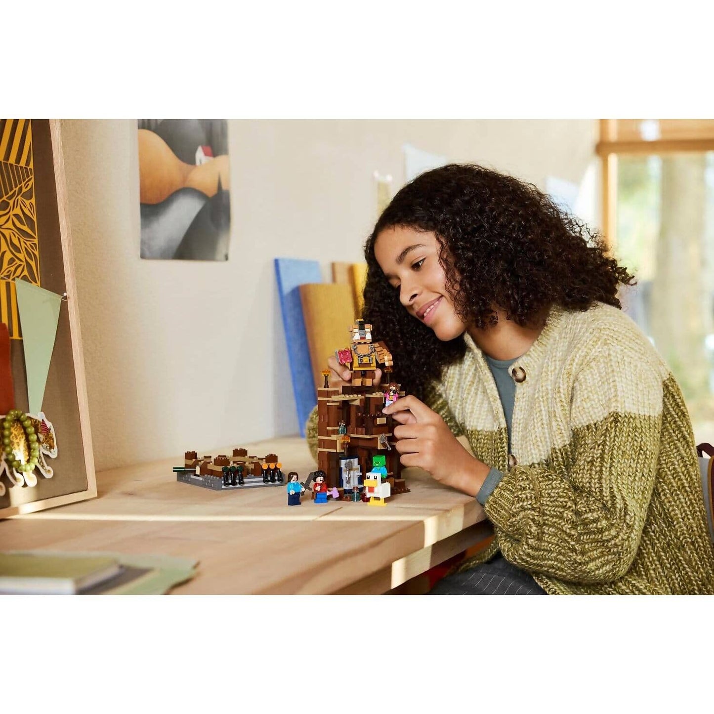 LEGO 21272 Woodland Mansion Fighting Ring - Minecraft