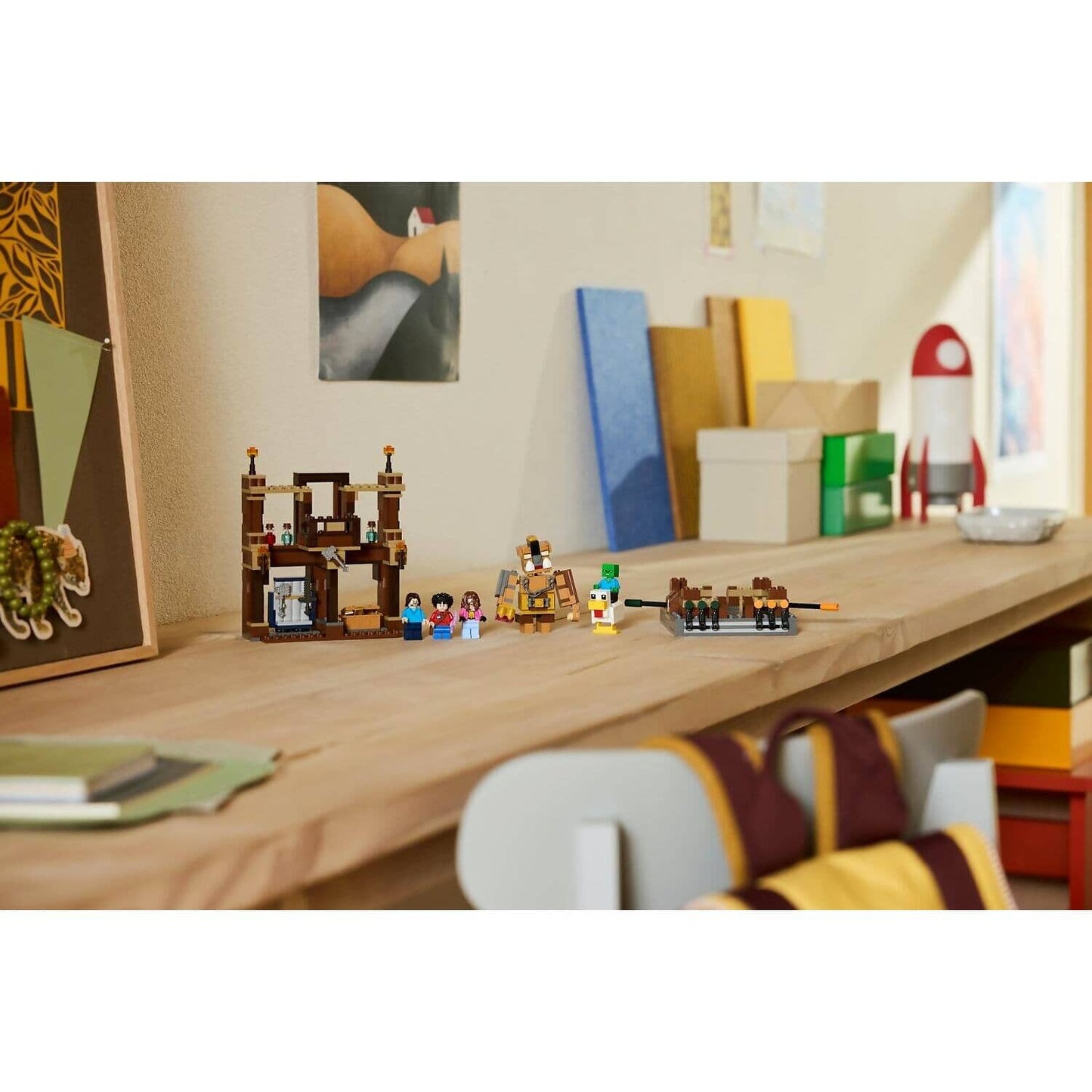 LEGO 21272 Woodland Mansion Fighting Ring - Minecraft