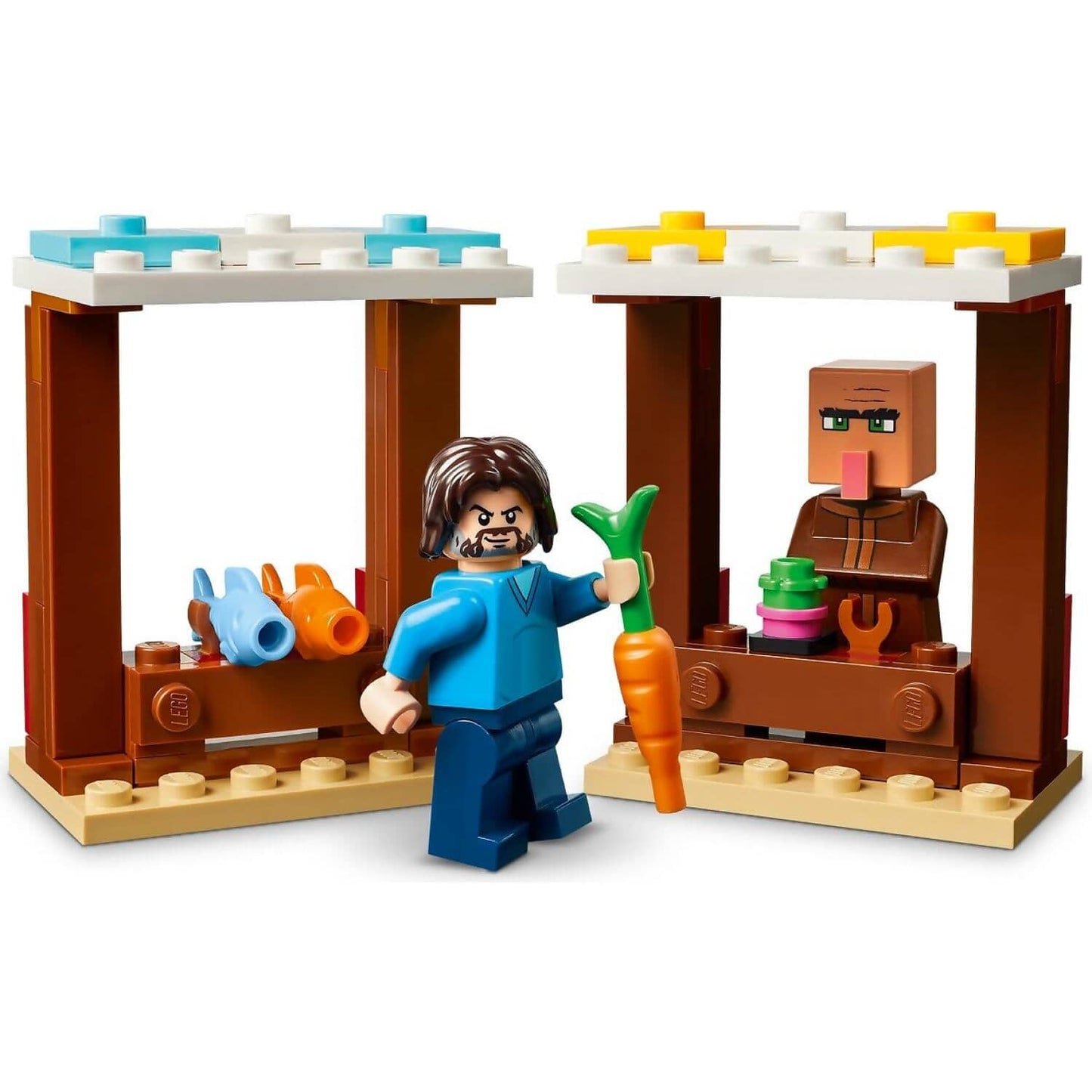 LEGO 21273 The Ghast Balloon Village Attack - Minecraft