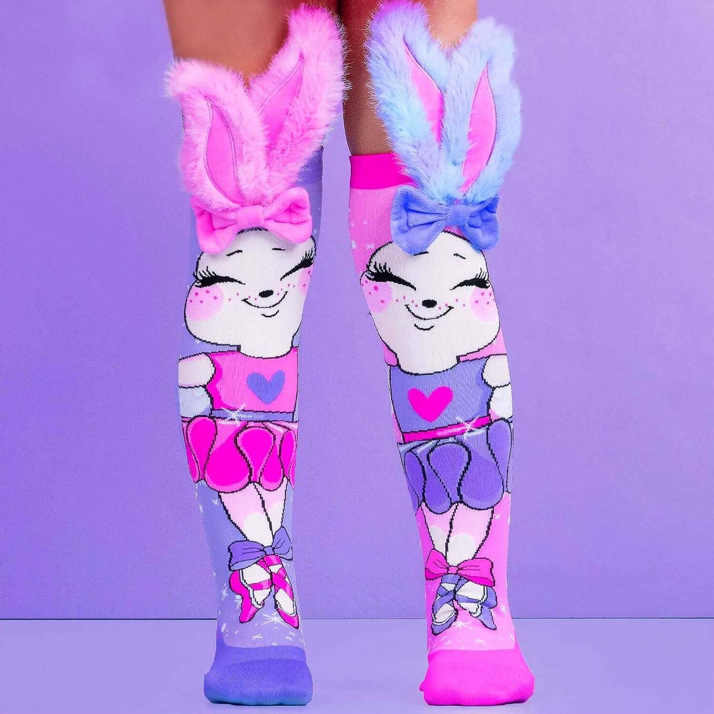 Madmia - Ballerina Bunny Socks Kids & Adults Age 6y+
