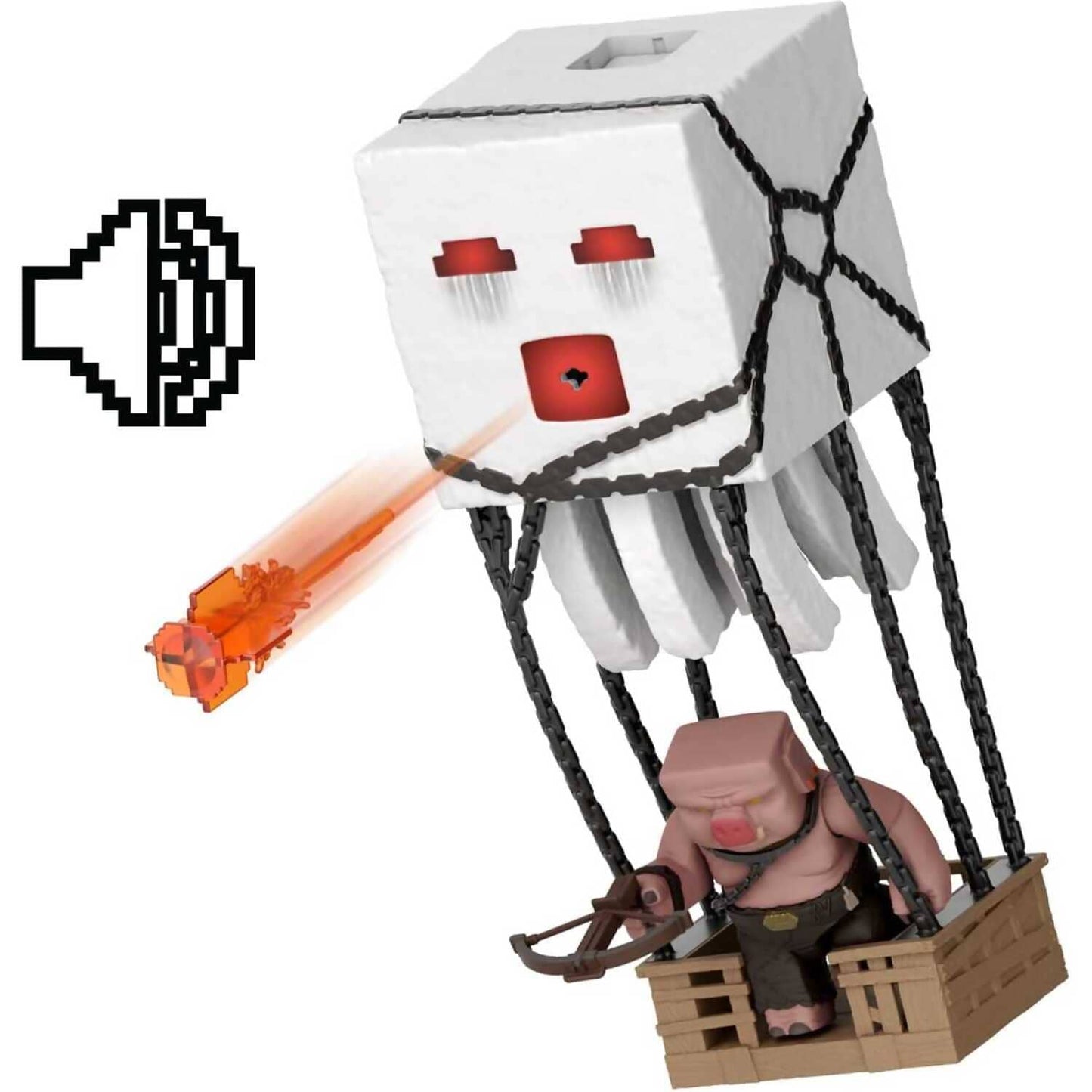 Minecraft Movie - Blast Attack Ghast Action Figure Set - Mattel