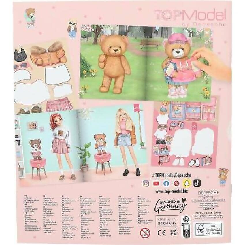 Topmodel - Stickerworld Team Teddy