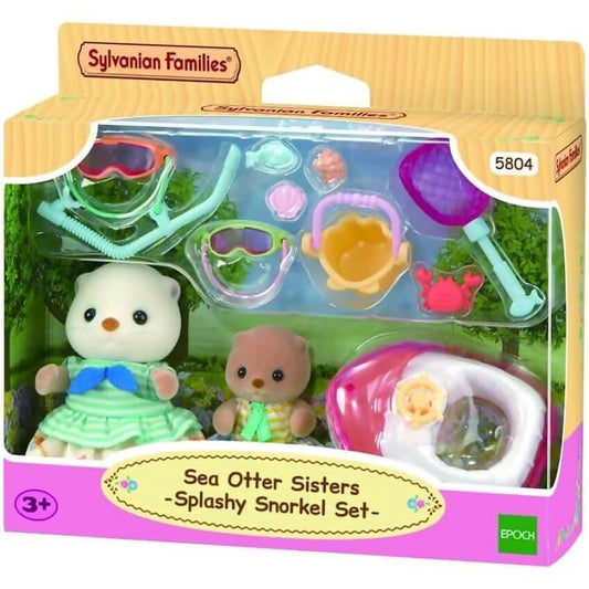 Sylvanian Families - Sea Otter Sisters Splashy Snorkel Set