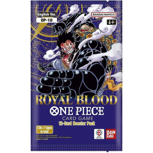 One Piece - Royal Blood 12-card Booster Pack Op-10