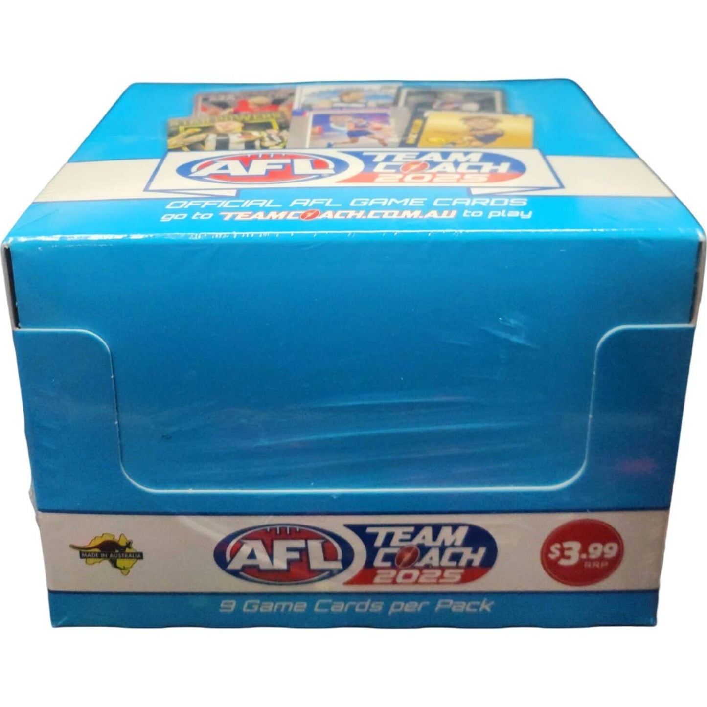 AFL - Teamcoach 2025 Game Card Packs - Box of 36 Packs Sealed Box