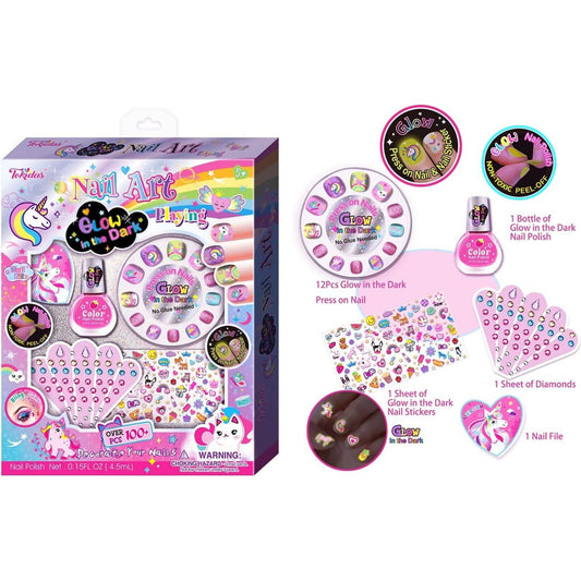 Cotton Candy - Tokidas Nail Art Glow In The Dark