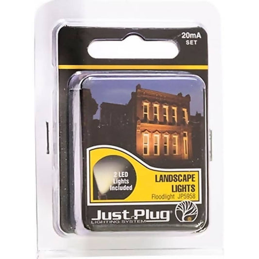 Woodland Scenics - LED Floodlight Kit Landscape Lights OO/HO Scale - Model Railway Accessory