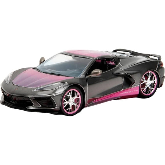 Jada Toys - Pink Slips 2020 Chevrolet Corvette Stingray 1:24 Scale Diecast Vehicle