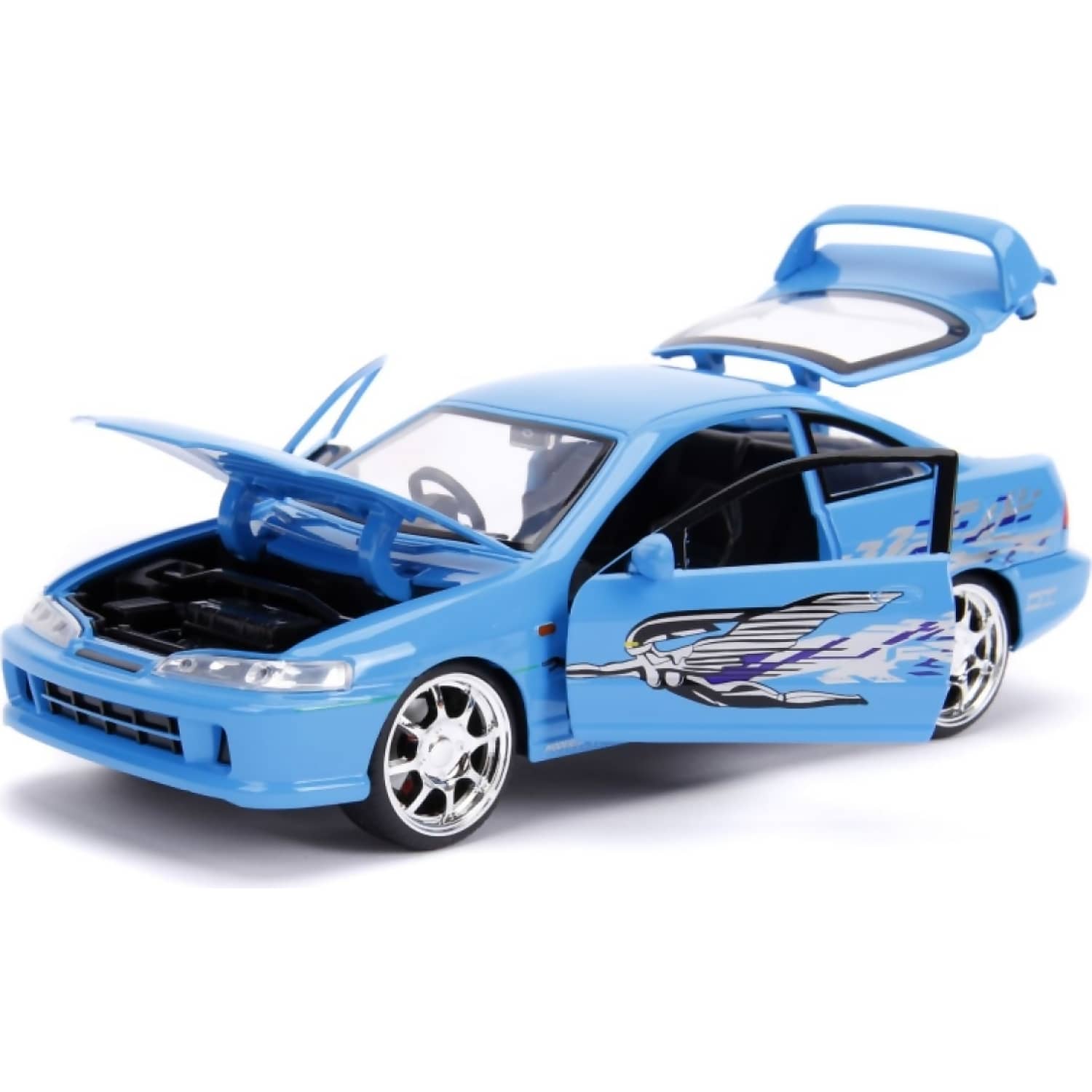 Jada Toys - Fast & Furious 8 - Mia's Acura Integra Type R 1:24 Scale Diecast Vehicle