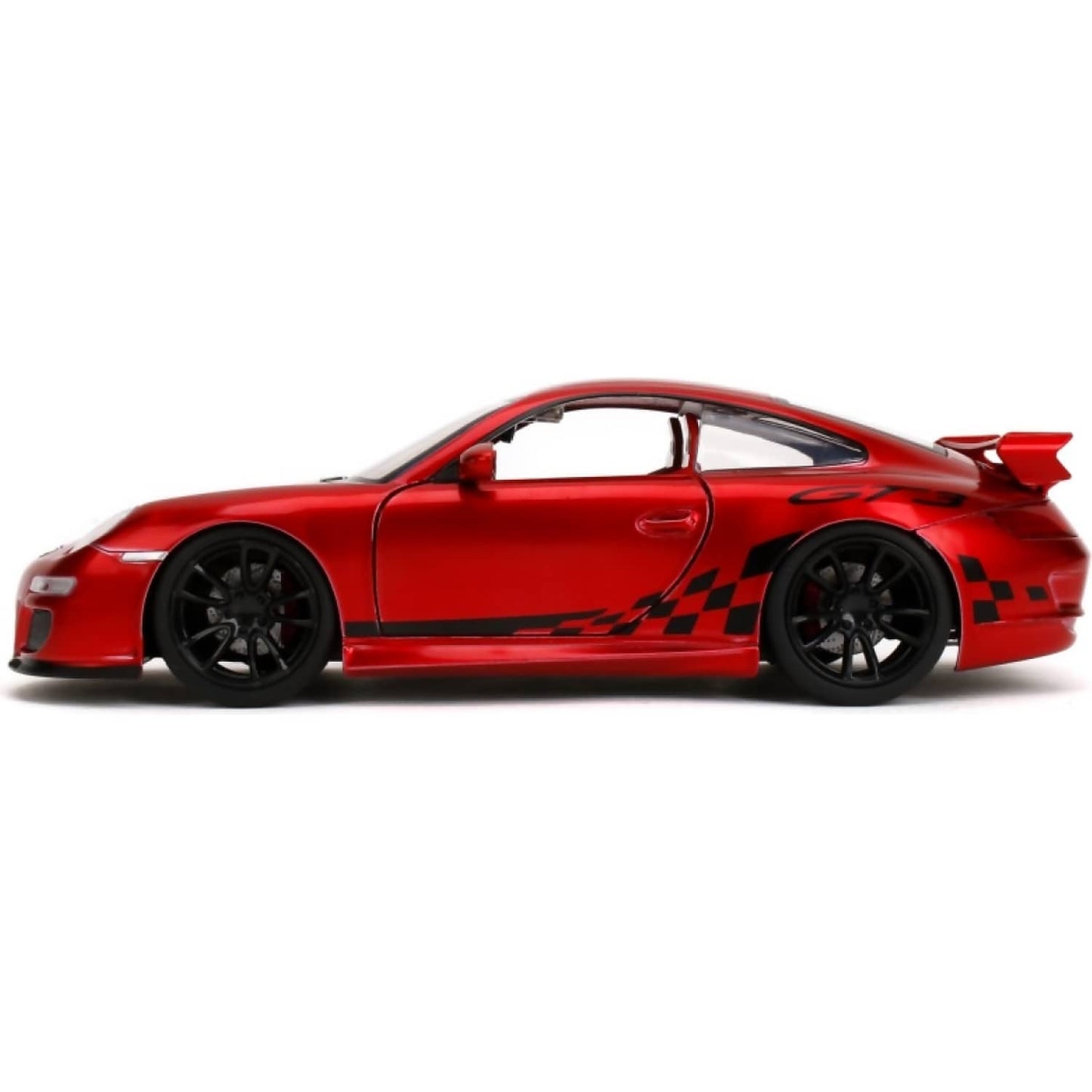 Jada Toys - Pink Slips Porsche 911 Turbo (997) 1:24 Red Scale Diecast Vehicle