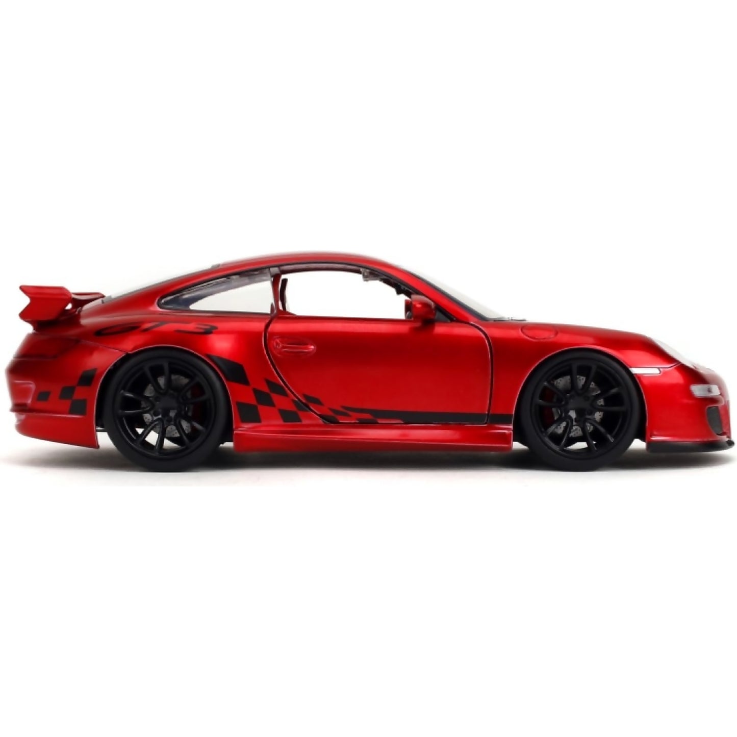 Jada Toys - Pink Slips Porsche 911 Turbo (997) 1:24 Red Scale Diecast Vehicle