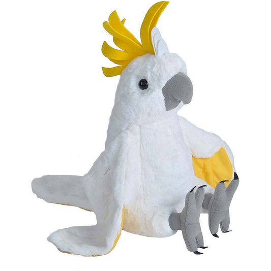 Wild Republic - Cuddlekins Sulphur Crested Cockatoo 12-inch Plush