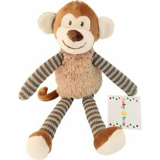 Cotton Candy - Baby Boo Brown Fluffy Monkey 38cm Plush