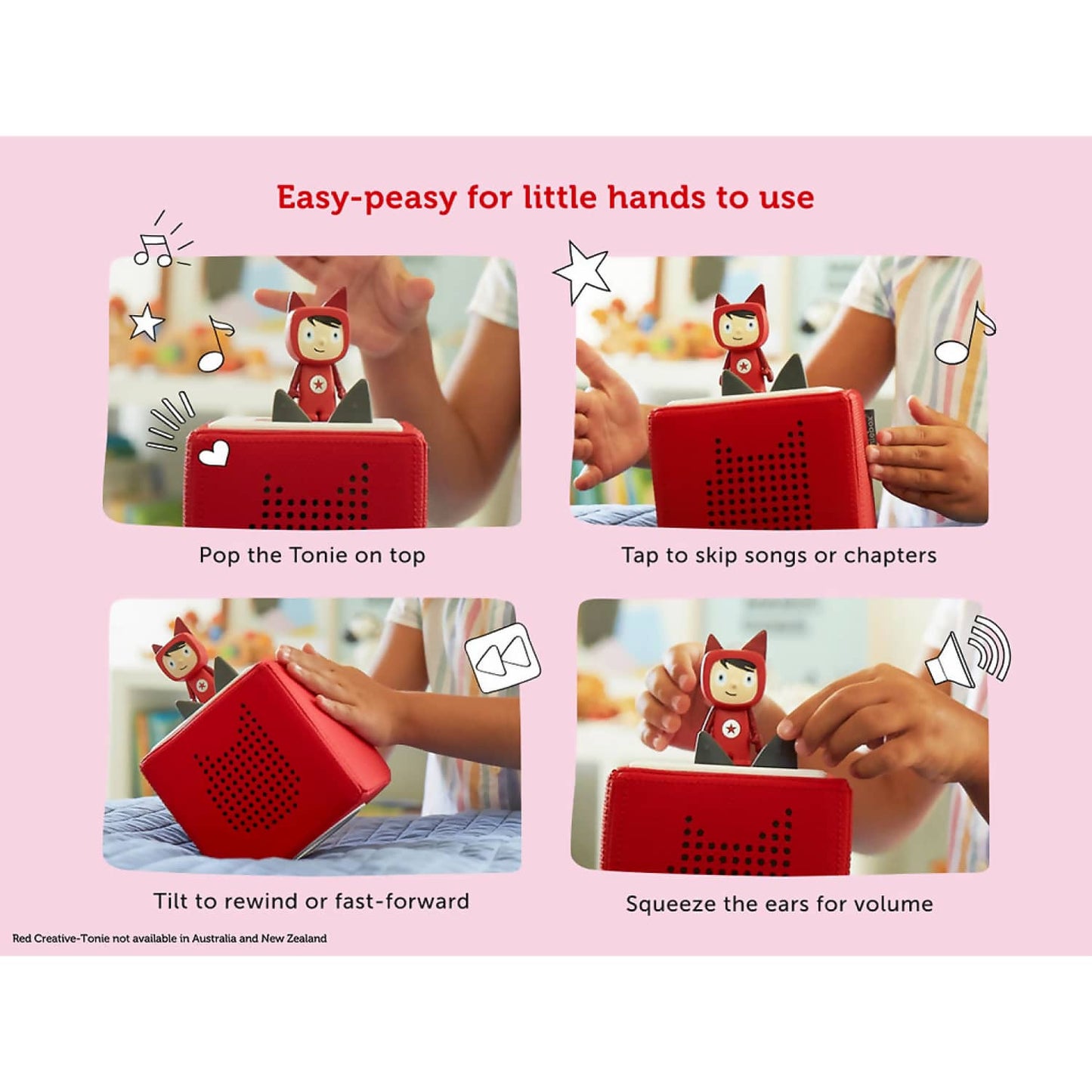 Tonies - Favourite Children's Songs: Playtime and Action Songs 2 Tonie Audio Character (Toniebox Not Included)