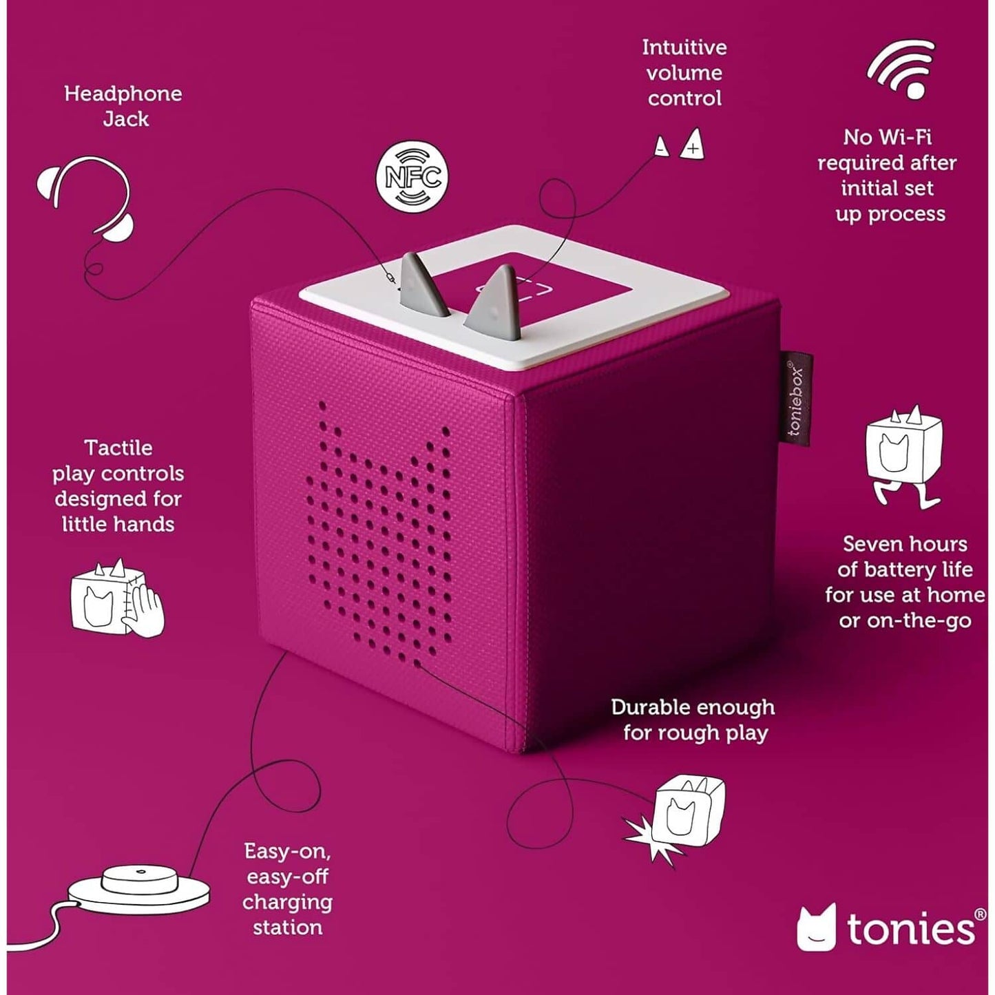 Tonies - Toniebox Playtime Puppy Starter Set - Purple