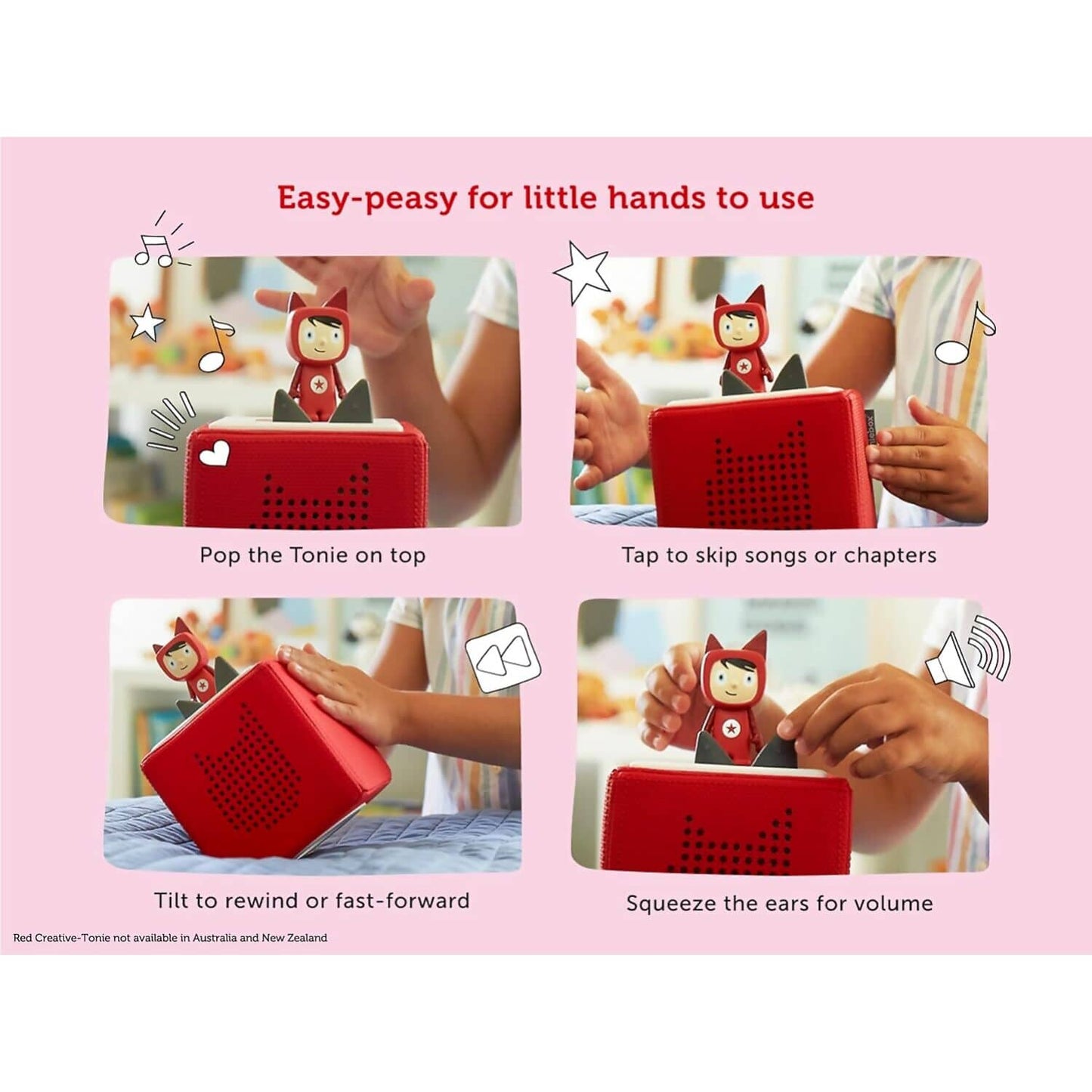 Tonies - Toniebox Playtime Puppy Starter Set - Pink