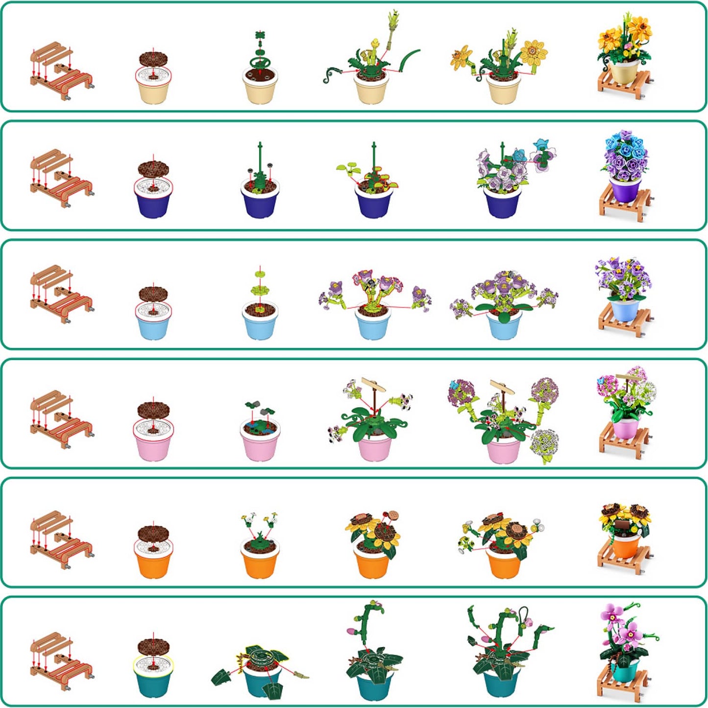 Zuru - Max Garden Pot Plants Collection Blind Capsule Assorted Styles