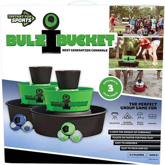 Instant Fun Sports - Bulzibucket Cornhole Green/black