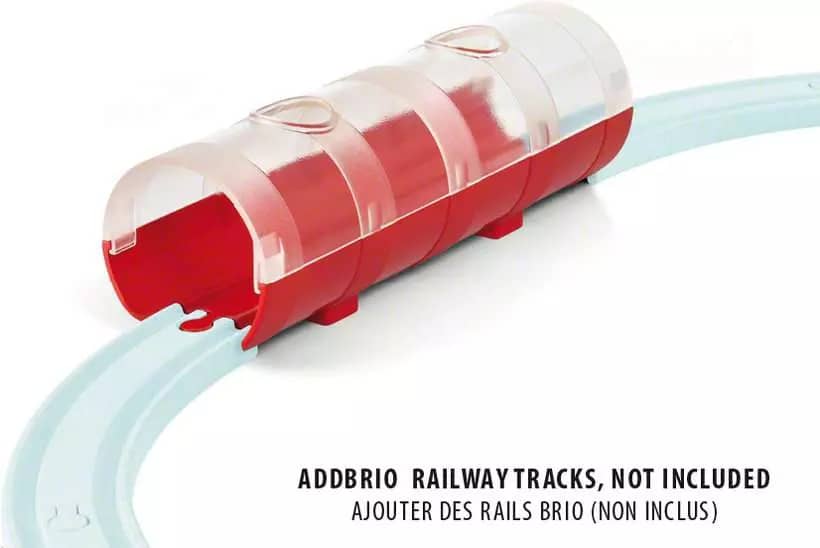Brio World - Steam Train & Tunnel 3pce