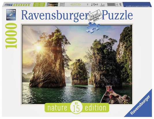 Ravensburger - The Rocks In Cheow Thailand Jigsaw Puzzle 1000pc