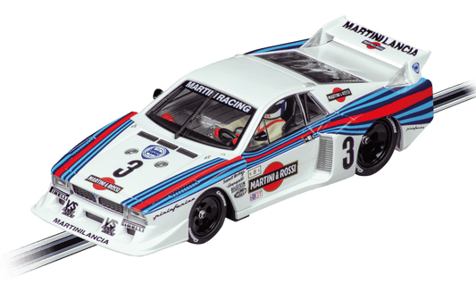Carrera Evolution 1:32 - Lancia Beta Montecarlo Turbo Lancia Martini Racing No.3 Daytona 1981  - Slot Car Also Suits Scalextric