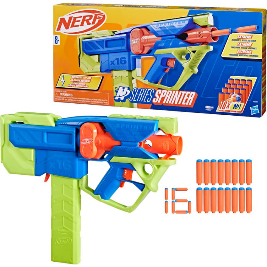 Nerf - N Series Sprinter Motorized Dart Blaster - Hasbro