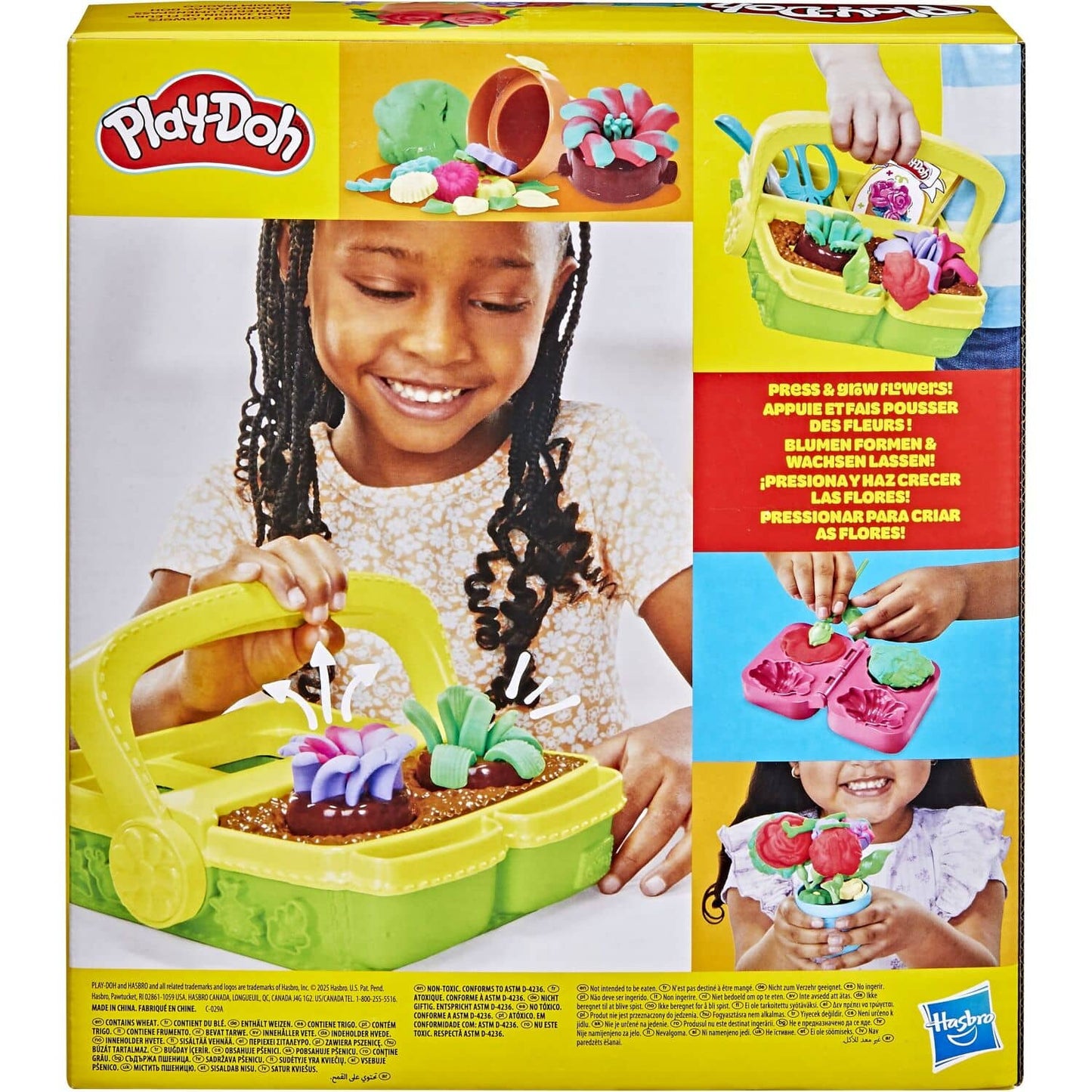 Play-Doh - Blooming Flowers Playset - Hasbro
