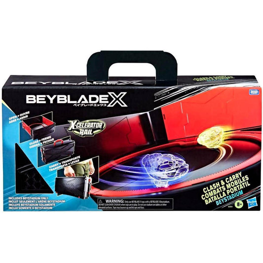 Beyblade X - Clash And Carry Beystadium Battle Arena - Hasbro