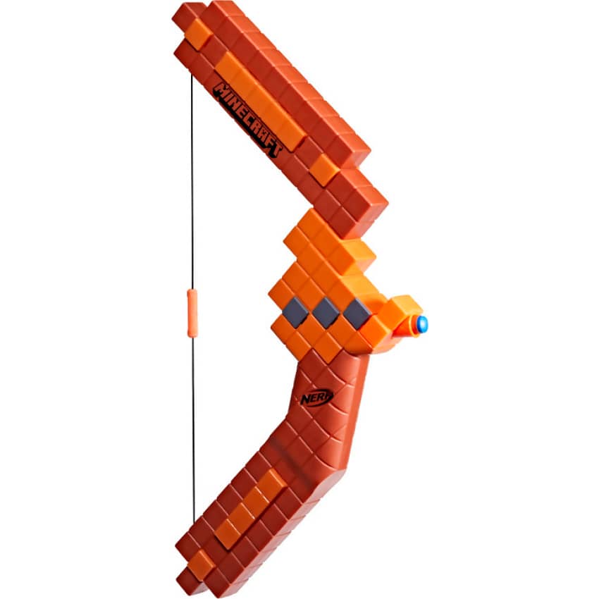 Nerf - Minecraft Bow Dart Blaster Pull Back String - Hasbro