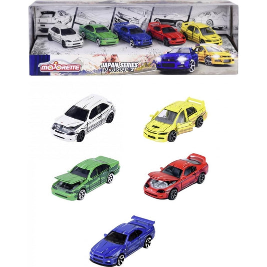 Majorette - Japan Series 5 Pieces Giftpack Die-Cast Vehicles