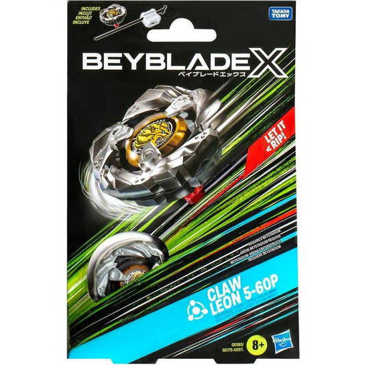 Beyblade X - Claw Leon 5-60P Starter Pack Top And Launcher