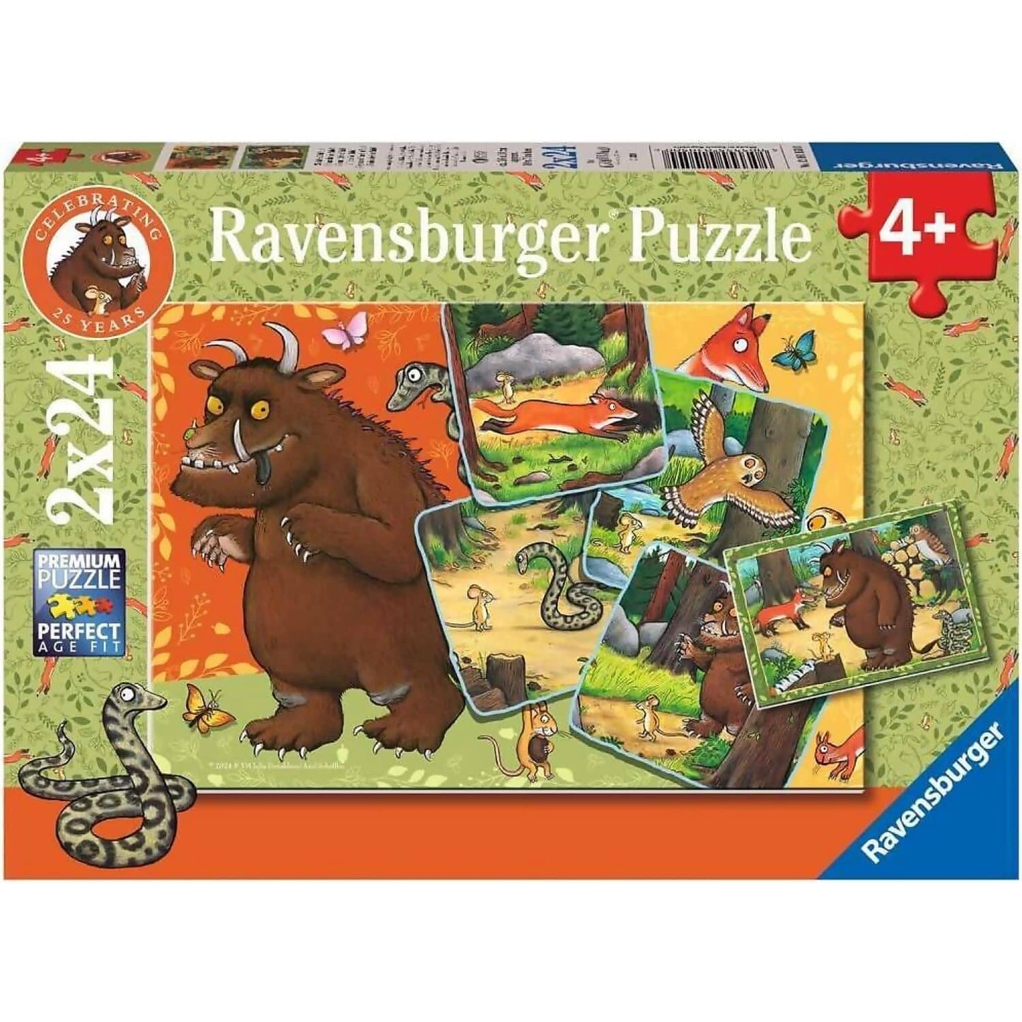 Ravensburger - 25 Years Of The Gruffalo! Jigsaw Puzzle 2 X 24pc