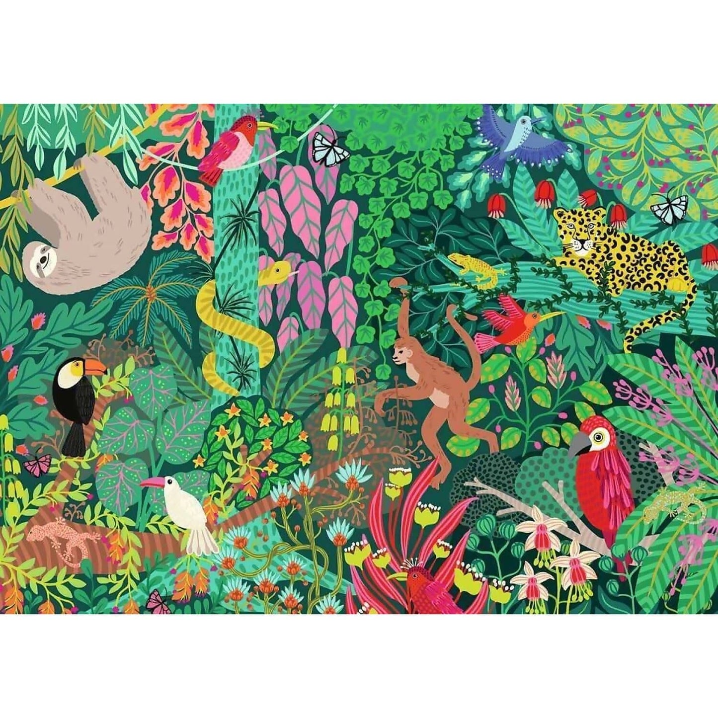Ravensburger - Magical Rainforest Jigsaw Puzzle 1000pc