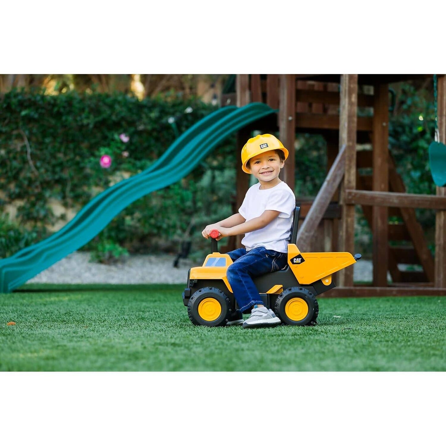 CAT  - Play And Ride Dump Truck 2-in-1 Vehicle